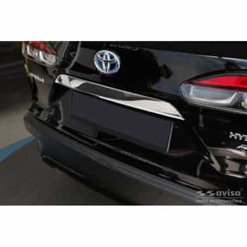 Protection de pare-chocs arrière en acier inoxydable chromé sur mesure pour Toyoto Corolla Cross (XG1TJ) 2022 - 'R
