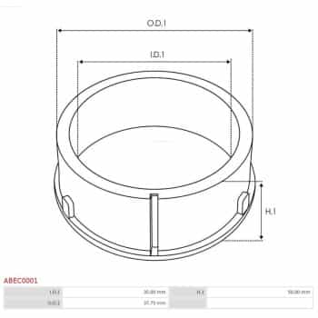 Capot de protection, alternateur/dynamo