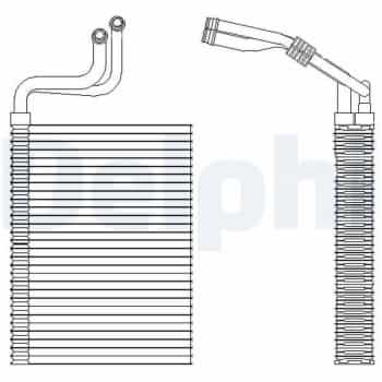Evaporateur climatisation