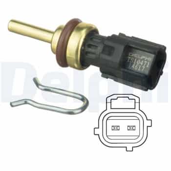 Sonde de température, liquide de refroidissement
