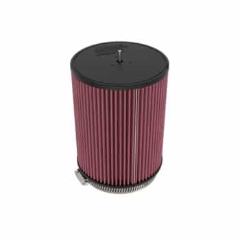 Filtre à air universel K&N rond, connexion 140 mm, diamètre 178 mm, hauteur 229 mm avec goujon (RC-3150