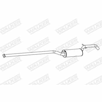 Fin silencieux 24342 Walker