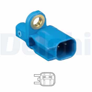 Capteur, vitesse de roue SS20607 Delphi