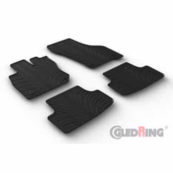 Tapis en caoutchouc sur mesure pour Volkswagen Golf VIII eTSI 2020 - (profil T 4 pièces)