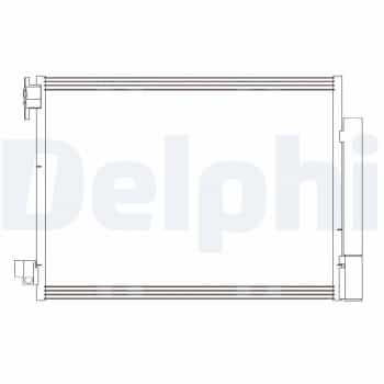 Condenseur, climatisation CF20415 Delphi