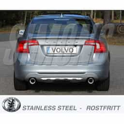 Pot d'échappement Simons sur mesure pour Volvo S60/V60 T6 AWD