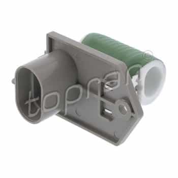 Prérésistance, moteur électrique (ventilateur de radiateur)