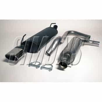 Pot d'échappement Simons sur mesure pour Saab 9-3 Aero I 2000