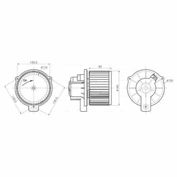 Ventilation intérieure MC8020 Ava Quality Cooling