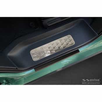 Seuils de porte en acier inoxydable sur mesure pour Volkswagen ID.Buzz 2022 - 2 pièces