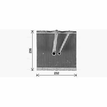Evaporateur climatisation