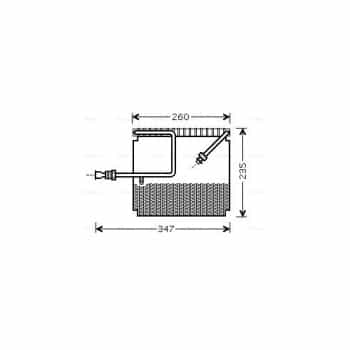 Evaporateur climatisation
