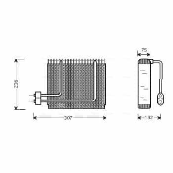 Evaporateur climatisation