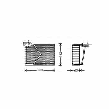 Evaporateur climatisation