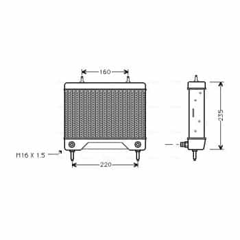 Radiateur d'huile