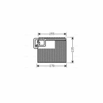 Evaporateur climatisation