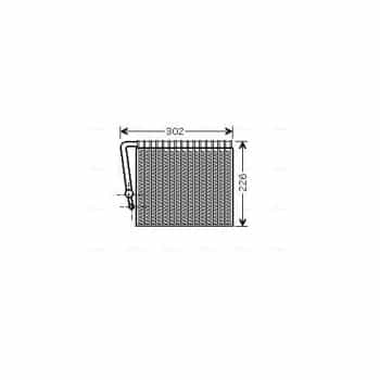 Evaporateur climatisation