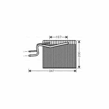 Evaporateur climatisation