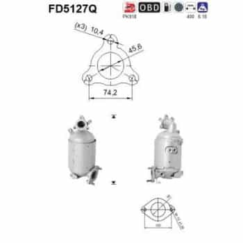 Filtre à particules FD5127Q AS