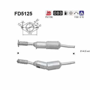 Filtre à particules FD5125 AS