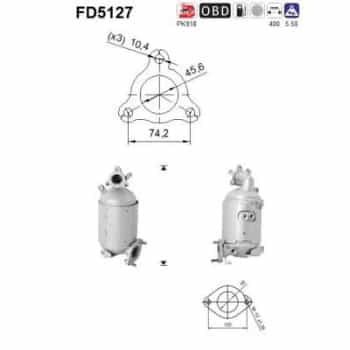 Filtre à particules FD5127 AS