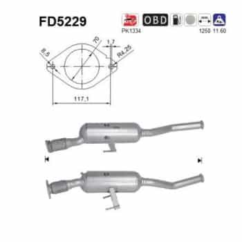 Filtre à particules FD5229 AS