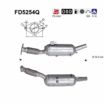Filtre à particules FD5254Q AS