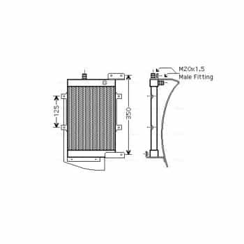 Radiateur d'huile