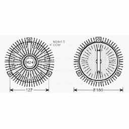 Embrayage, ventilateur de radiateur