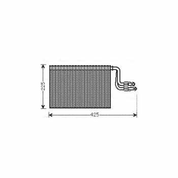 Evaporateur climatisation