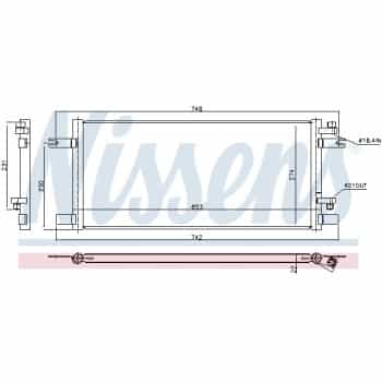 Condenseur, climatiseur ME5359 Ava Quality Cooling