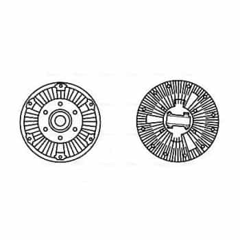 Embrayage, ventilateur de radiateur