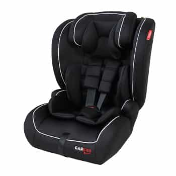 Carkids I-Size Siège Enfant Luca 76-150cm Noir/Blanc