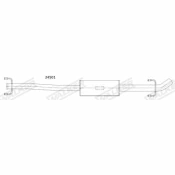 silencieux 24501 Walker