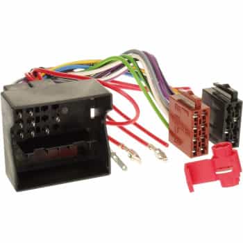 Câble de connexion radio Div. modèles Audi -Seat-Skoda-Maserati-Volkswagen Quadlock Plug> ISO