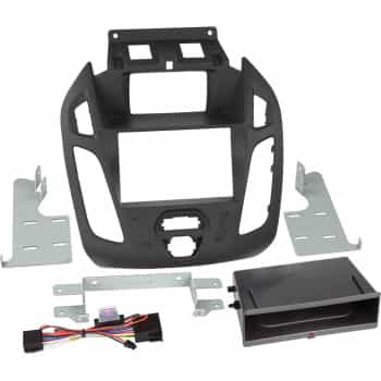 Panneau 2-DIN Inbay® Ford Transit Connect / Tourneo Connect 2013-2019 Couleur: Noir