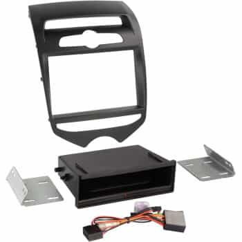 Panneau 2-DIN Inbay® Hyundai iX20 2010-2017 Couleur: Noir