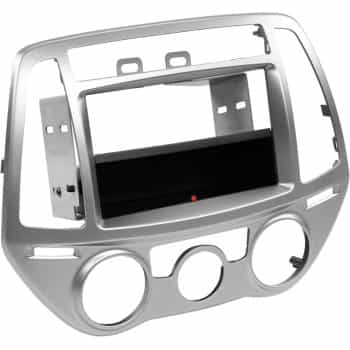 Panneau 2-DIN Inbay® Hyundai i20 2012-2014 Couleur: Argent