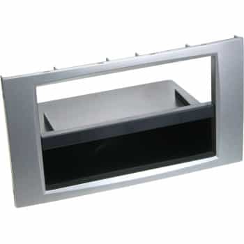 Panneau 1-DIN Ford Focus/ Fiesta/ C-Max/ Fusion/ Galaxy/ S-Max/ Transit/ Kuga Couleur: Argent