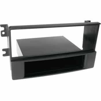 Panneau 1-DIN avec plateau de rangement. Kia Sorento 2006-2009 Couleur: Noir
