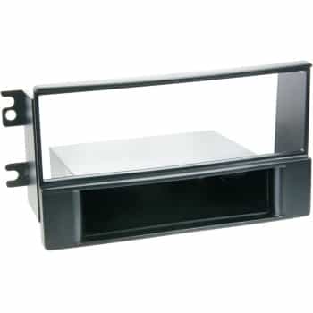 Panneau 1-DIN avec plateau de rangement. Kia Sportage 2008-2010 Couleur: Noir