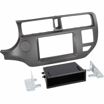 Panneau 2-DIN avec poche Kia Rio | 2011-2015 | Couleur : Anthracite