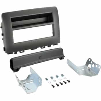 Panneau 1-DIN avec compartiment de rangement Kia Rio 2017-2023 - Couleur: noir