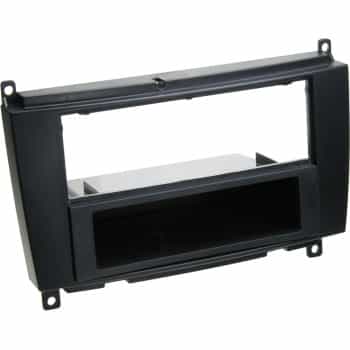 Panneau 2-DIN Mercedes Benz Classe CLK facelift 2004-2010 Couleur: Noir
