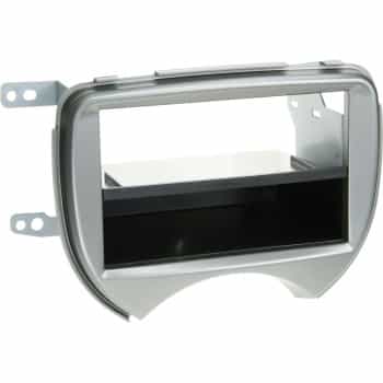 Panneau 2-DIN Nissan Micra 2011-2013 Couleur: Argent