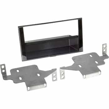 Panneau 2-DIN Nissan Juke (F15 facelift) avec pochette 2014-2019 Couleur: Noir Piano