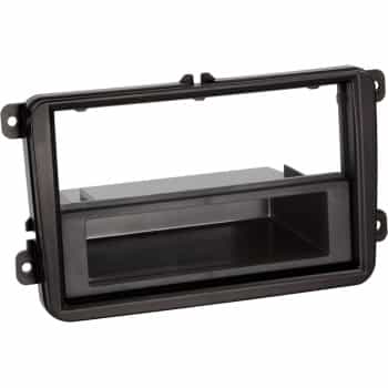 Siège à Panneau 2-DIN - Skoda - Volkswagen Couleur: Noir