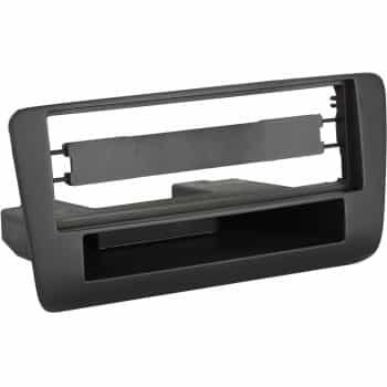 Panneau 1-DIN avec plateau de rangement. Audi A1 2010-2018 Couleur: Noir