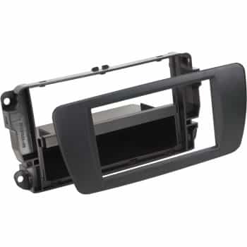 Panneau 2-DIN Seat Ibiza 2008-2017 - Couleur: Noir Nit