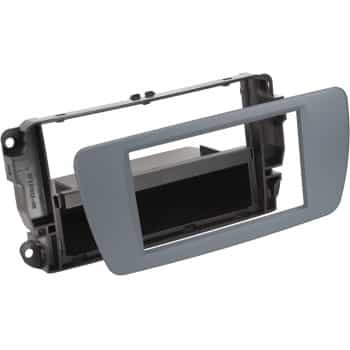 Panneau 2-DIN Seat Ibiza avec poche 2008-2017 Couleur: Gris Conemara